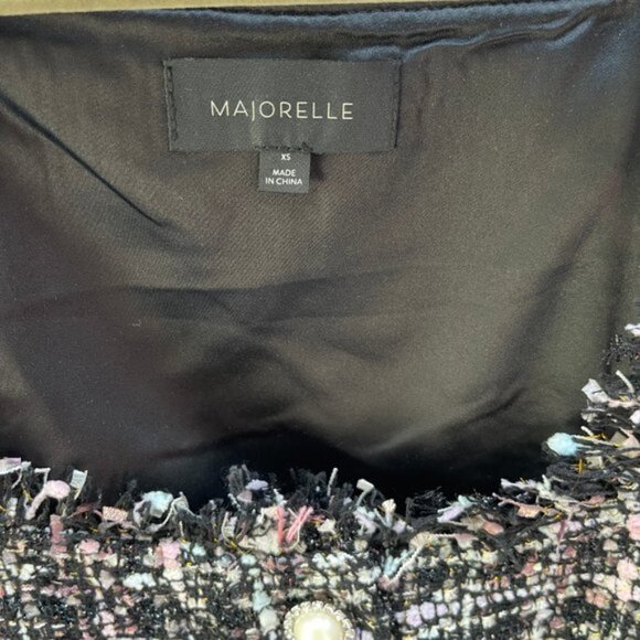 Majorelle Bia Mini Dress, in Candy Shop Pink Tweed, Women's Size XS - Picture 8 of 9